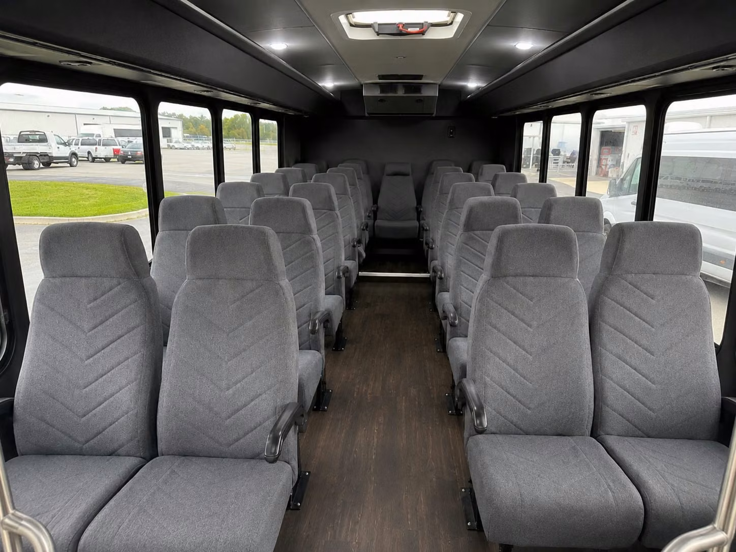 20 passenger minibus inside