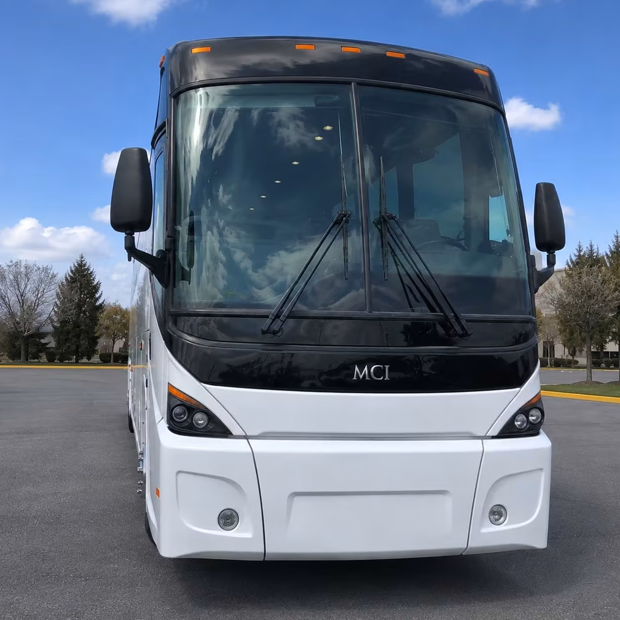 56 passenger charter bus