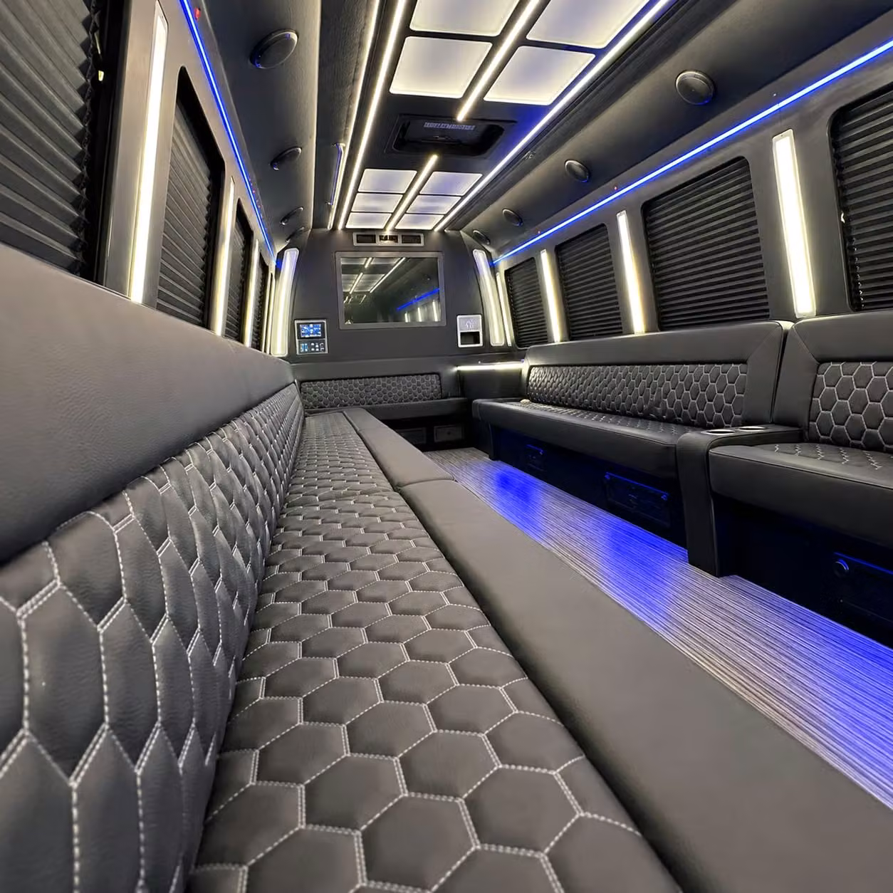 party bus interior
