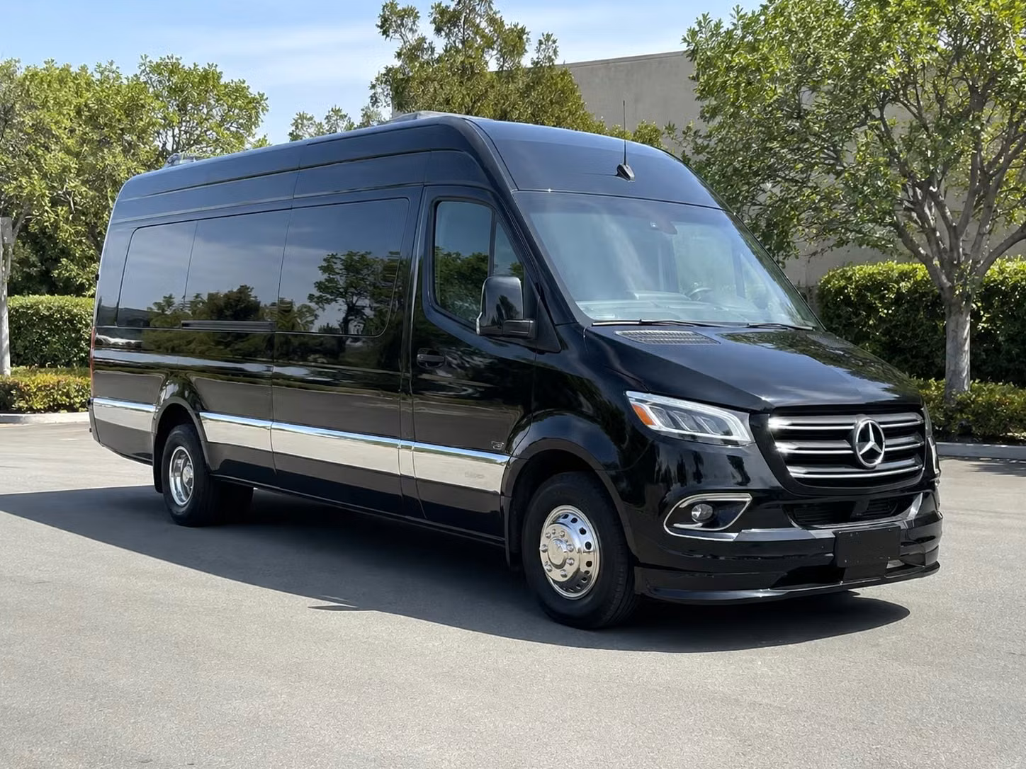 sprinter van with driver